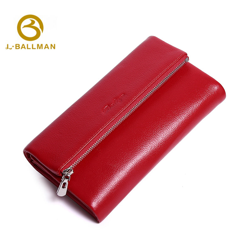 Genuine Leather Long Wallet 23 003X# | Custom Logo ODM OEM Wholesale