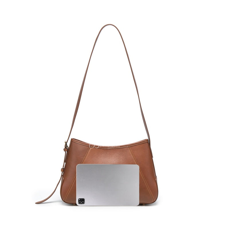 Genuine Leather Hobo Shoulder Bag 8108 22# | Custom Logo ODM OEM Wholesale