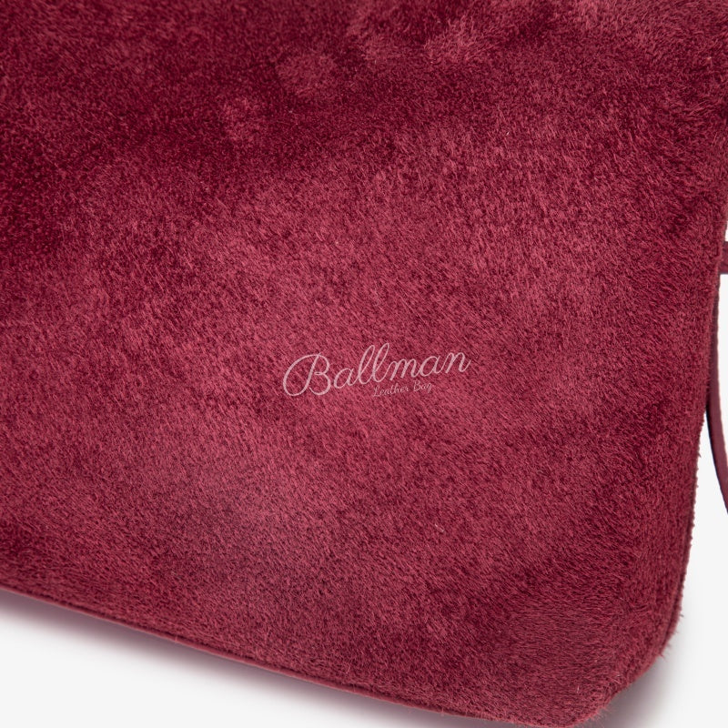 Vintage Suede Hobo Bag 8108‑10# | OEM & Private Brand Customizable