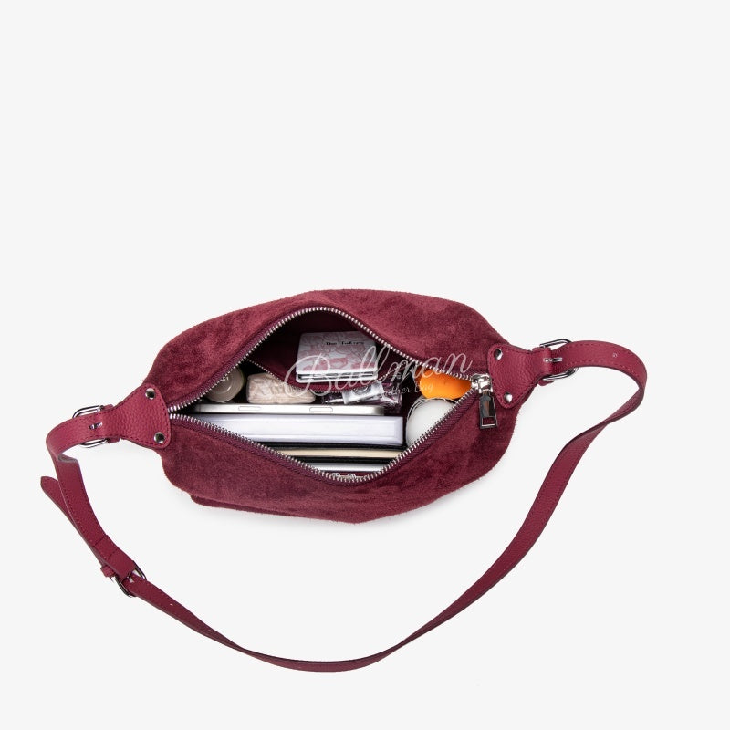Vintage Suede Hobo Bag 8108‑10# | OEM & Private Brand Customizable