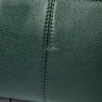 Wholesale Custom Full‑Grain Leather Hobo Bag Smooth Soft Texture Zipper Closure Adjustable Shoulder Strap Minimalist Casual Handbag H98056