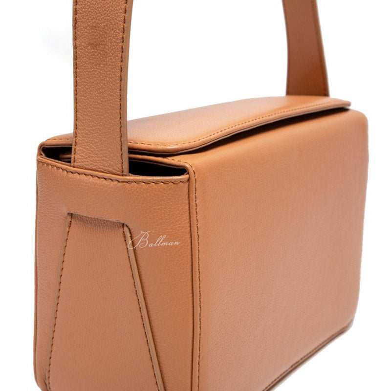 Wholesale Custom Leather Crossbody Bag, Rectangular Shape, Magnetic Flap, Adjustable Wide Strap, H98079