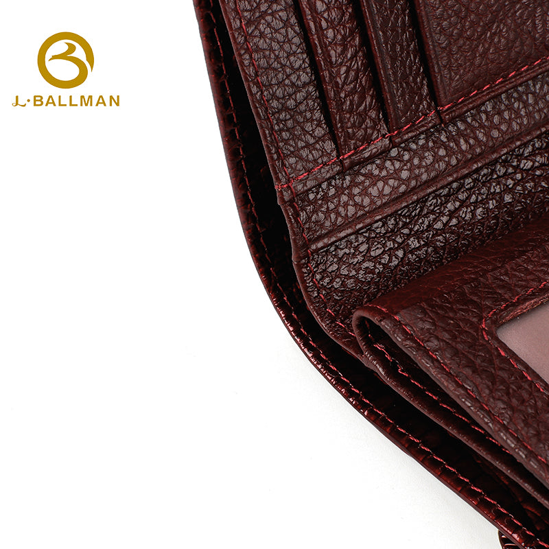 Wholesale Custom leather women short wallet patent leather crocodile pattern multi card slots purse 115#
