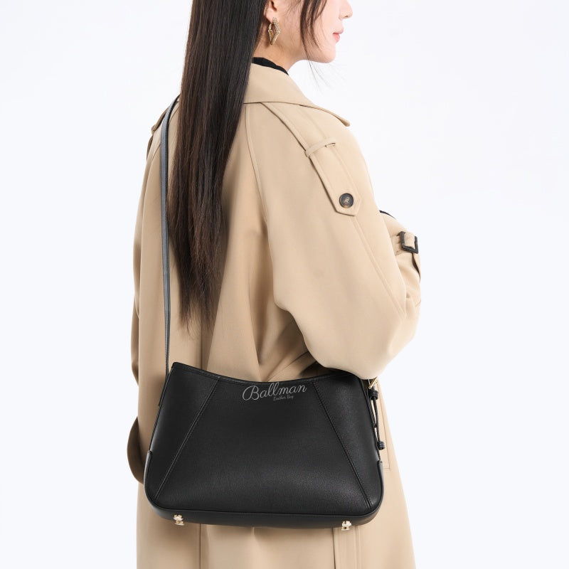 Genuine Leather Hobo Shoulder Bag 8108 22# | Custom Logo ODM OEM Wholesale