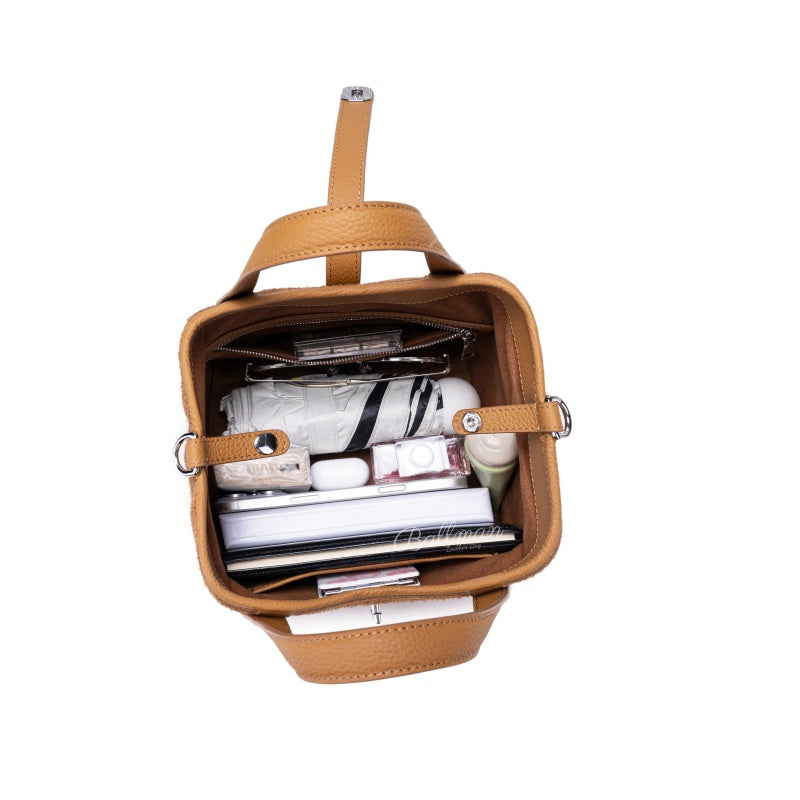 Suede Genuine Leather Tote Handbag, Top Handle Lock Closure For Daily Shopping Casual Outing 8108-29# |ODM OEM Wholesale
