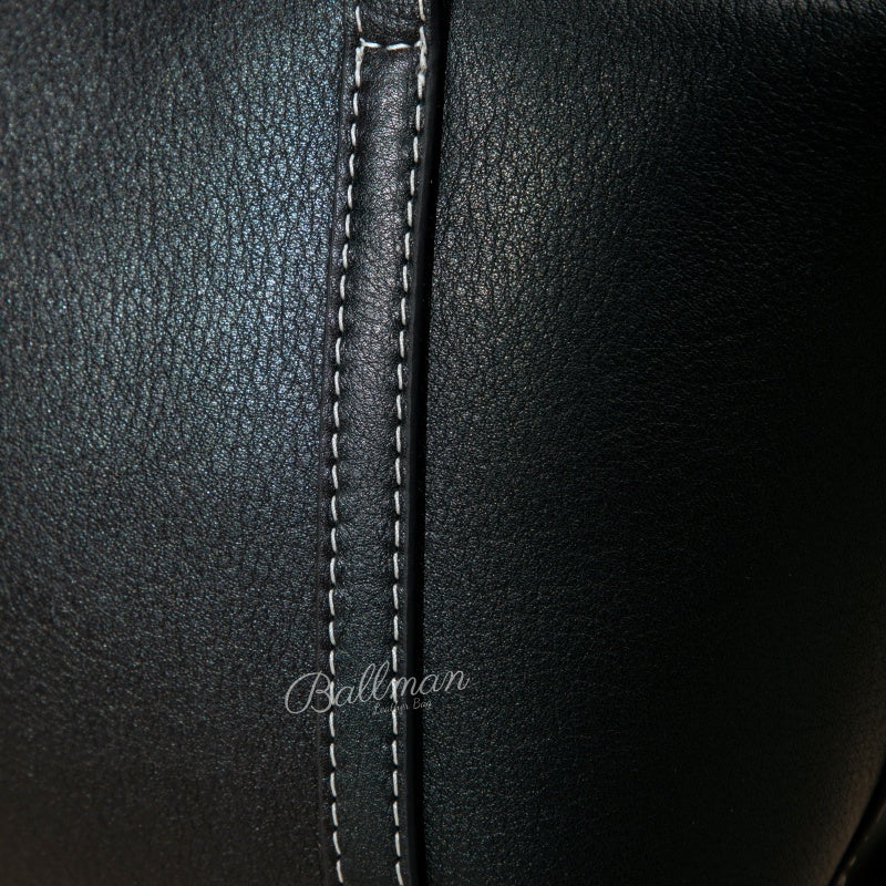 Wholesale Customizable Leather Mini Tote Crossbody Bag Contrast Stitching Top?handle Zipper Closure Detachable Shoulder Strap Daily Ladies Handbag H98092
