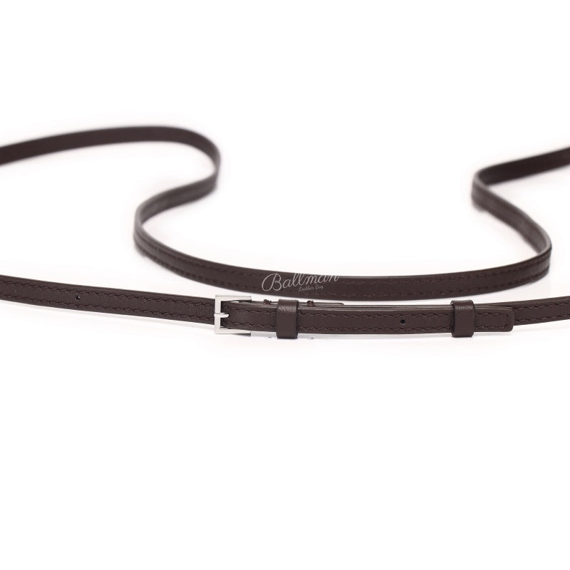 Wholesale Custom Leather Cylinder Crossbody Bag Zipper Closure Slim Adjustable Strap XK003