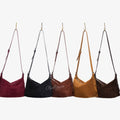 Vintage Suede Hobo Bag 8108‑10# | OEM & Private Brand Customizable