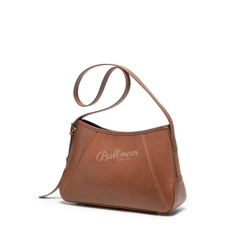 Genuine Leather Hobo Shoulder Bag 8108 22# | Custom Logo ODM OEM Wholesale