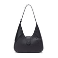 Genuine Leather Hobo Shoulder Bag, Adjustable Strap Magnetic Snap Closure For Office Work Daily Errands 8108?31#| Custom Logo ODM OEM Wholesale