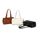 Ballman 8108-49 Wholesale Women Full Grain Leather Multi?Compartment Shoulder Tote Bag Custom OEM Daily Handbag