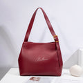 Ballman H98049 women hobo bag crafted from Italian imported full‑grain genuine leather, soft slouchy silhouette, adjustable buckle strap elegant daily work shoulder bag