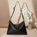 ballman H98089 genuine leather women large hobo shoulder bag gold zipper tassel adjustable wide strap big capacity for work daily use